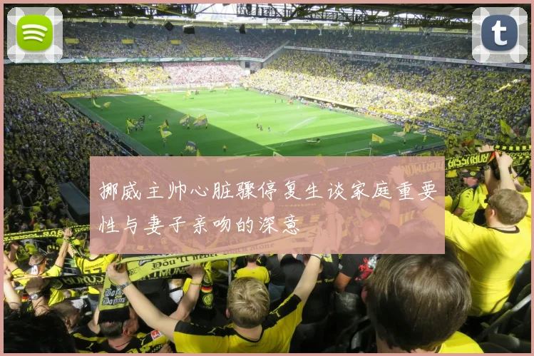 挪威主帅心脏骤停复生谈家庭重要性与妻子亲吻的深意